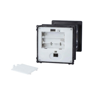 Laterne mit warmer Beleuchtung und Musik