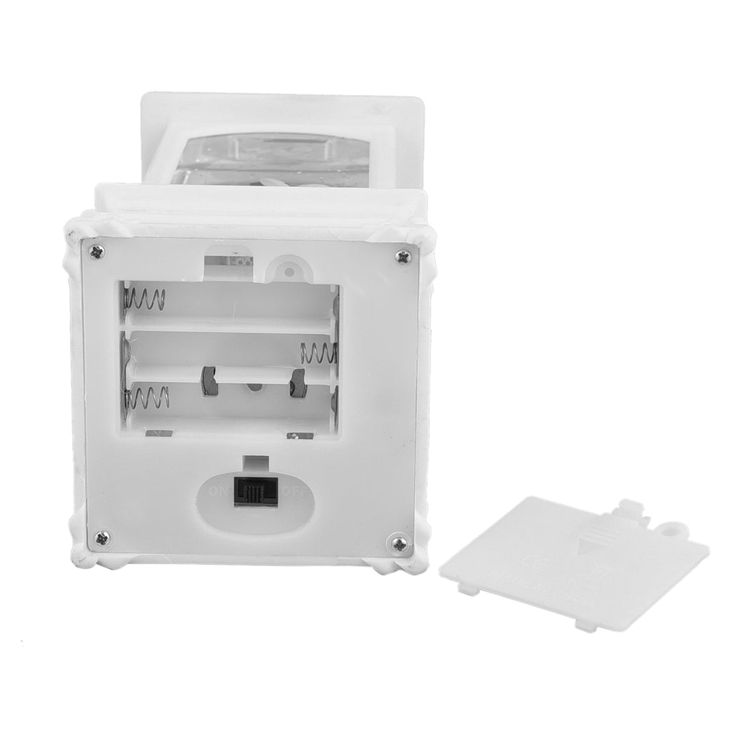 Laterne mit warmer Beleuchtung und Musik